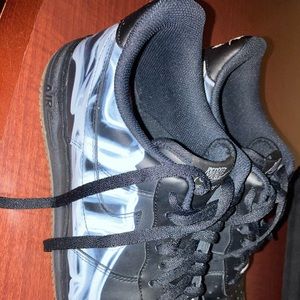 Nike Air Force 1s Skeletons